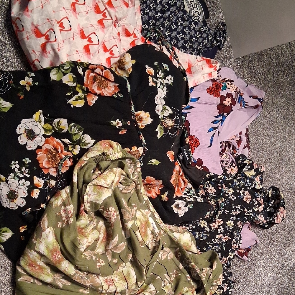 Womens Floral and Patterned Dresses Collection